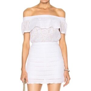 Valentino Crochet Lace Romper